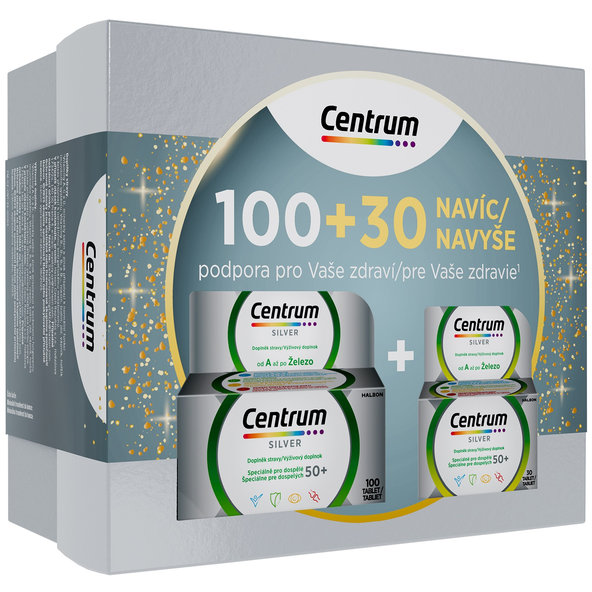 Centrum Silver 50+ bez lepku, 100+30 tabliet