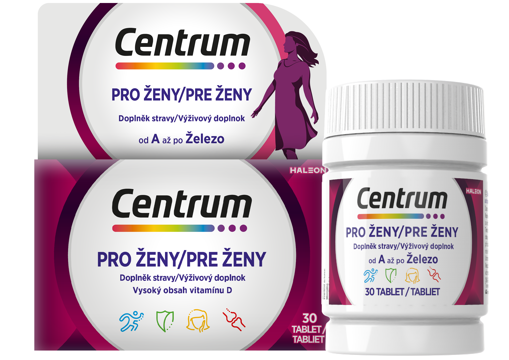CENTRUM Multivitamín pre ženy 30 tabliet kúpite na Najlekaren.eu