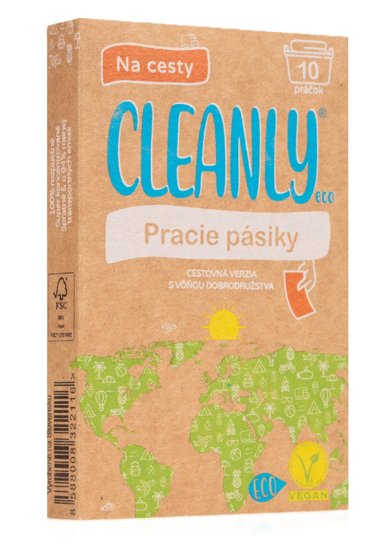 CleanlyEco „Na cesty“ - Travel Pack na 10 praní