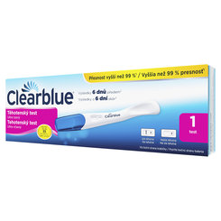 Clearblue Tehotenský test Ultra včasný 1 ks