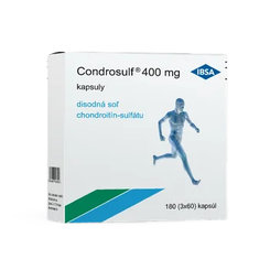 Condrosulf 400mg na zápal a bolesť kĺbov 180 kapsúl