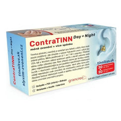 ContraTINN s prejavmi tinitu zvonenia v ušiach 60 tabliet