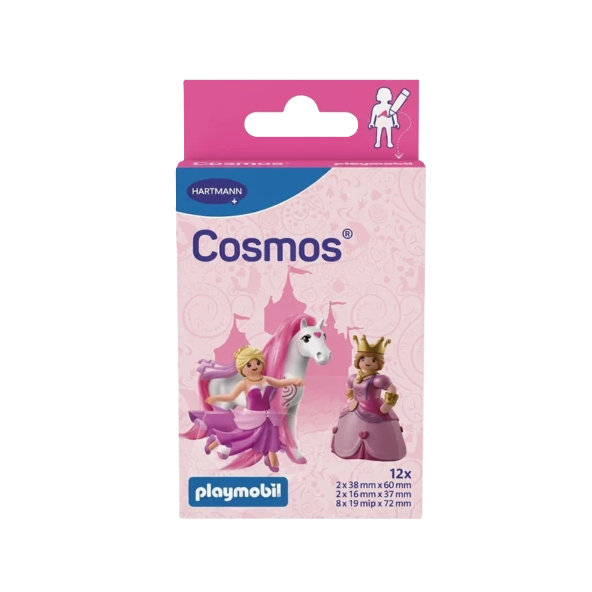 Cosmos Playmobil Princess vodeodolné detské náplasti 12 ks