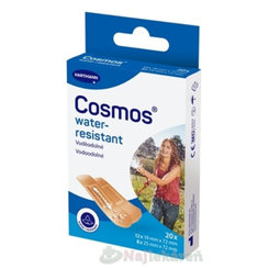 Cosmos Water-resistant vodeodolná náplasť na rany 2 veľkosti 20ks