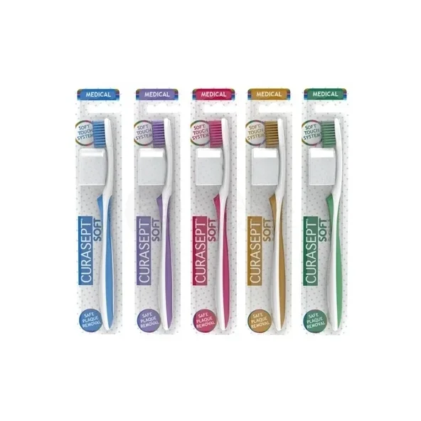 CURASEPT SOFT MEDICAL farebný mix 1 kus