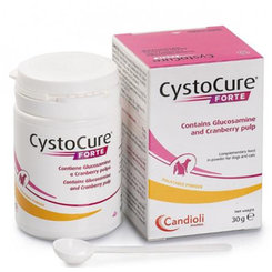 Cystocure Forte pre zdravie dolných močových ciest psov a mačiek 30g