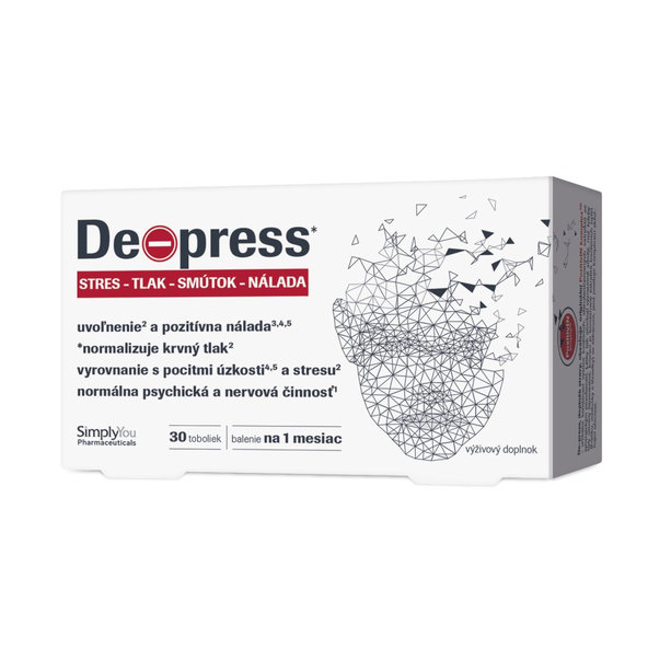 DE-PRESS proti stresu a úzkosti 30cps