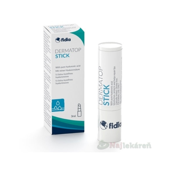 DERMATOP STICK tyčinka na pery 3ml