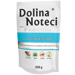 DOLINA NOTECI PREMIUM kapsička pre psy - jahňacia 500g