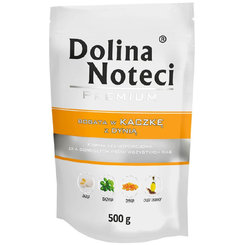 DOLINA NOTECI PREMIUM kapsička pre psy - kačica s tekvicou 500g