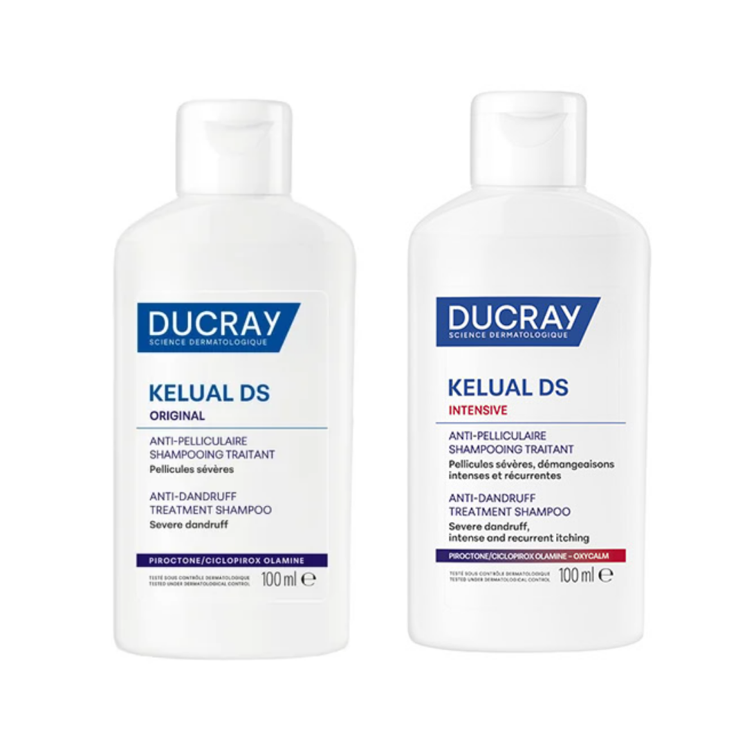 DUCRAY KELUAL DS Intensive šampón 100ml + Original šampón 100ml