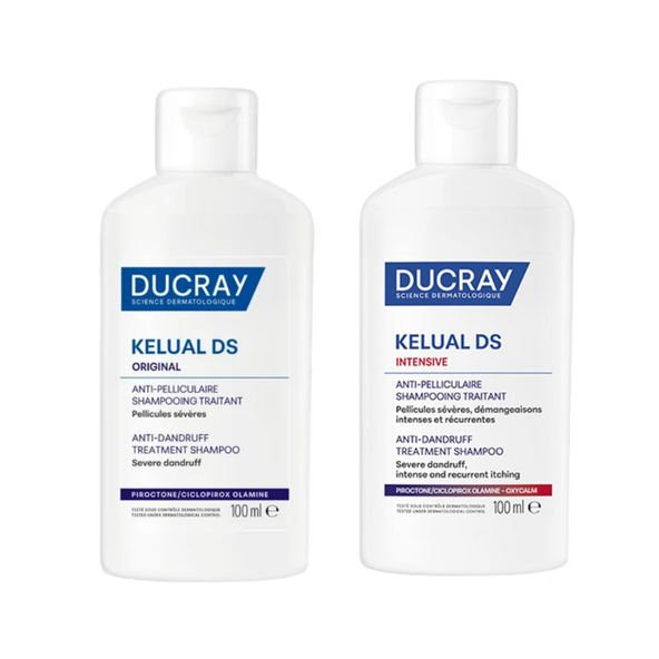 DUCRAY KELUAL DS Intensive šampón 100ml + Original šampón 100ml
