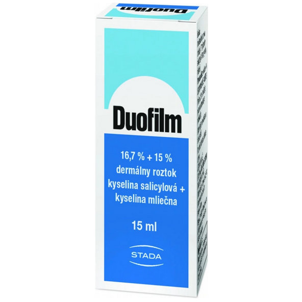 DUOFILM na liečbu bradavíc 15ml