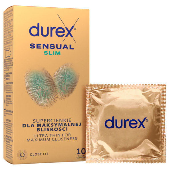 DUREX Sensual Slim kondóm 10ks