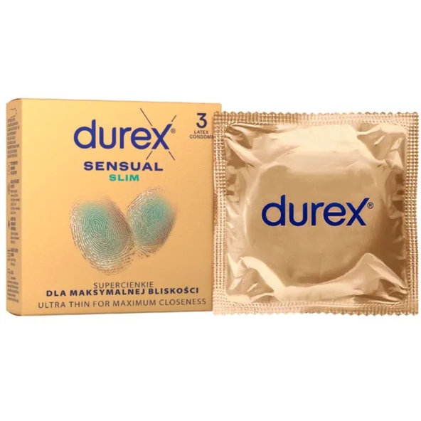 DUREX Sensual Slim kondómy 3ks