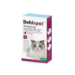 Dehispot 96 mg/24 mg spot-on roztok pre veľké mačky 1 pipeta