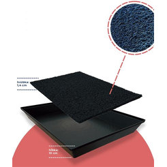 Dekontaminačný box Hygmat complet 80x60x10cm