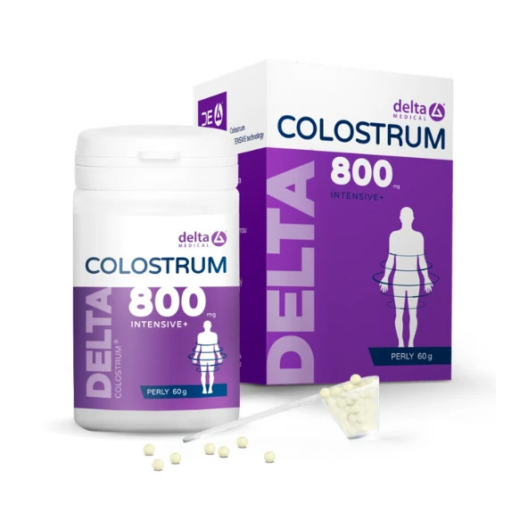 Delta Colostrum 800 mg Perly 60 g