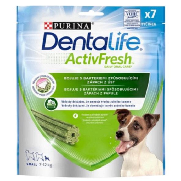Dentalife activefresh dog small maškrta pre psy 115g