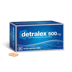 DETRALEX 500 mg ťažké, boľavé, opuchnuté nohy 60 tabliet