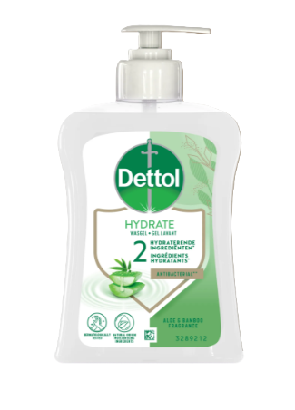 Dettol umývací gél s aloe vera a bambusom hydratačný 250 ml