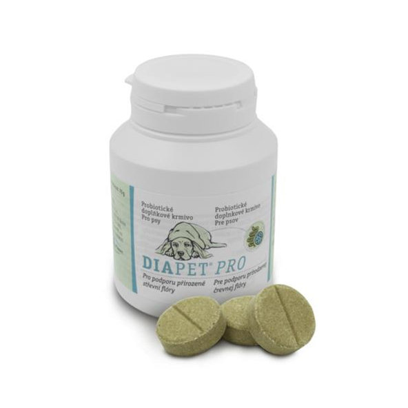 DiaPet PRO žuvacie tablety na podporu črevnej flóry 14x5g