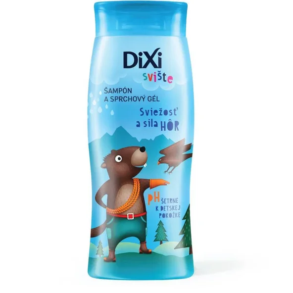 Dixi Svište šampón a sprchový gél Sviežosť a sila hôr 400 ml