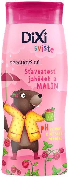 Dixi Svište sprchový gél Šťavnatosť jahôdok a malín 400 ml