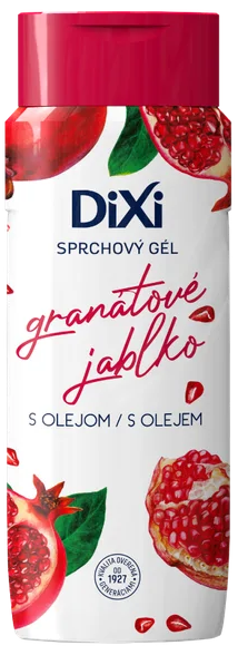 Dixi olejový sprchový gél Granátové jablko 400 ml
