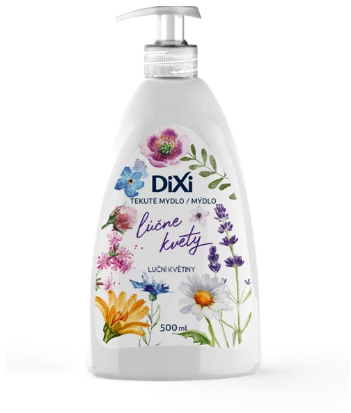 Dixi tekuté mydlo Lúčne kvety 500 ml