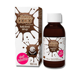 Doktor ČOKO kalciový sirup 150ml