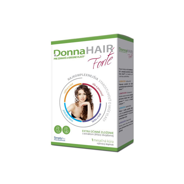 Donna HAIR FORTE 1.mesačná kúra 30cps