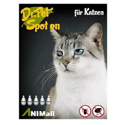 Dr.Pet spot-on pipety pre mačky 5x1ml