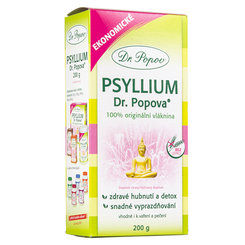 Psyllium Dr. Popova - rozpustná vláknina 200g