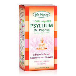 DR. POPOV PSYLLIUM výživový doplnok, 50g
