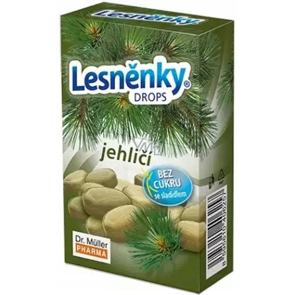 Dr. Müller Lesněnky Ihličie pastilky bez cukru 38 g