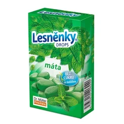 Dr. Müller Lesněnky Mäta, pastilky bez cukru so sladidlom 38 g