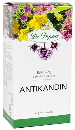Dr. Popov Antikandin bylinný čaj sypaný 50 g