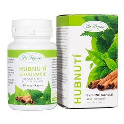 Dr. Popov Bylinné kapsuly CHUDNUTIE 60ks