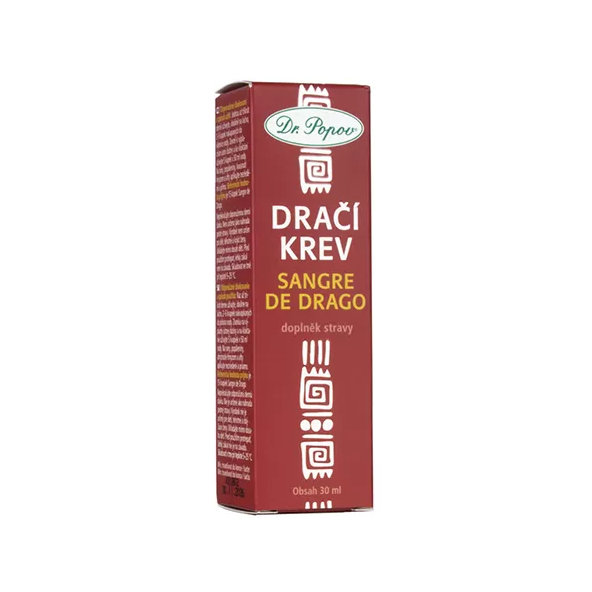 Dr. Popov DRAČIA KRV - Sangre de Drago kvapky 30ml