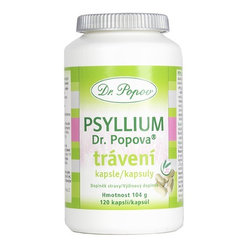 Dr. Popov PSYLLIUM trávenie 120ks