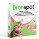 Dronspot 60 mg/15 mg spot on pre stredné mačky 2 x 0,7 ml