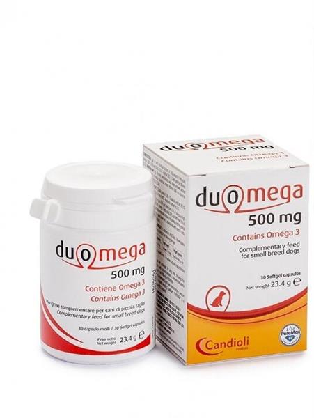 Duomega Dogs 500 mg pre malé psy 30 kapsúl