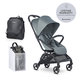 EASYWALKER Rockey S športový kočík Smooth Grey