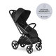 EASYWALKER Rockey L športový kočík Pure Black