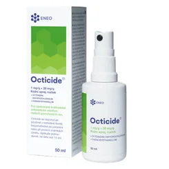 ENEO Octicide 1 mg/g + 20 mg/g antiseptický kožný sprej 50 ml