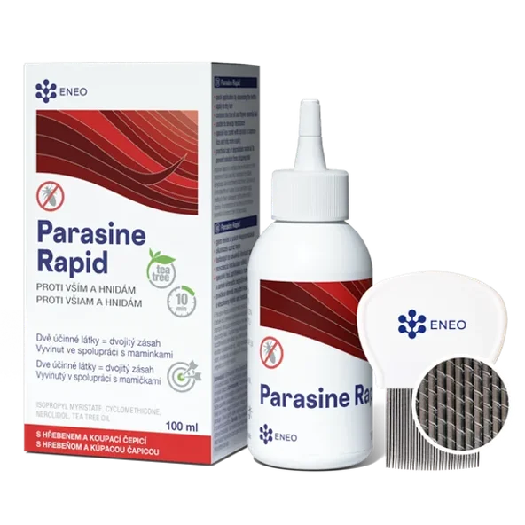 ENEO Parasine Rapid roztok proti všiam a hnidám 100 ml