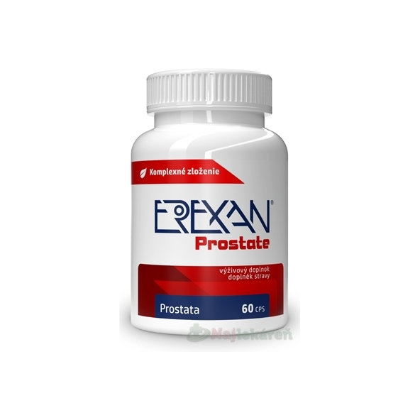 EREXAN Prostate starostlivosť o prostatu a močové cesty 60cps