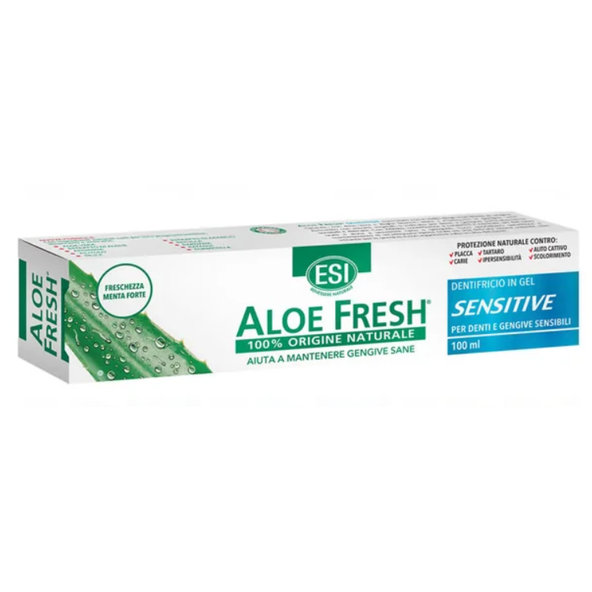 ESI ALOE FRESH Sensitive gélová zubná pasta 100 ml
