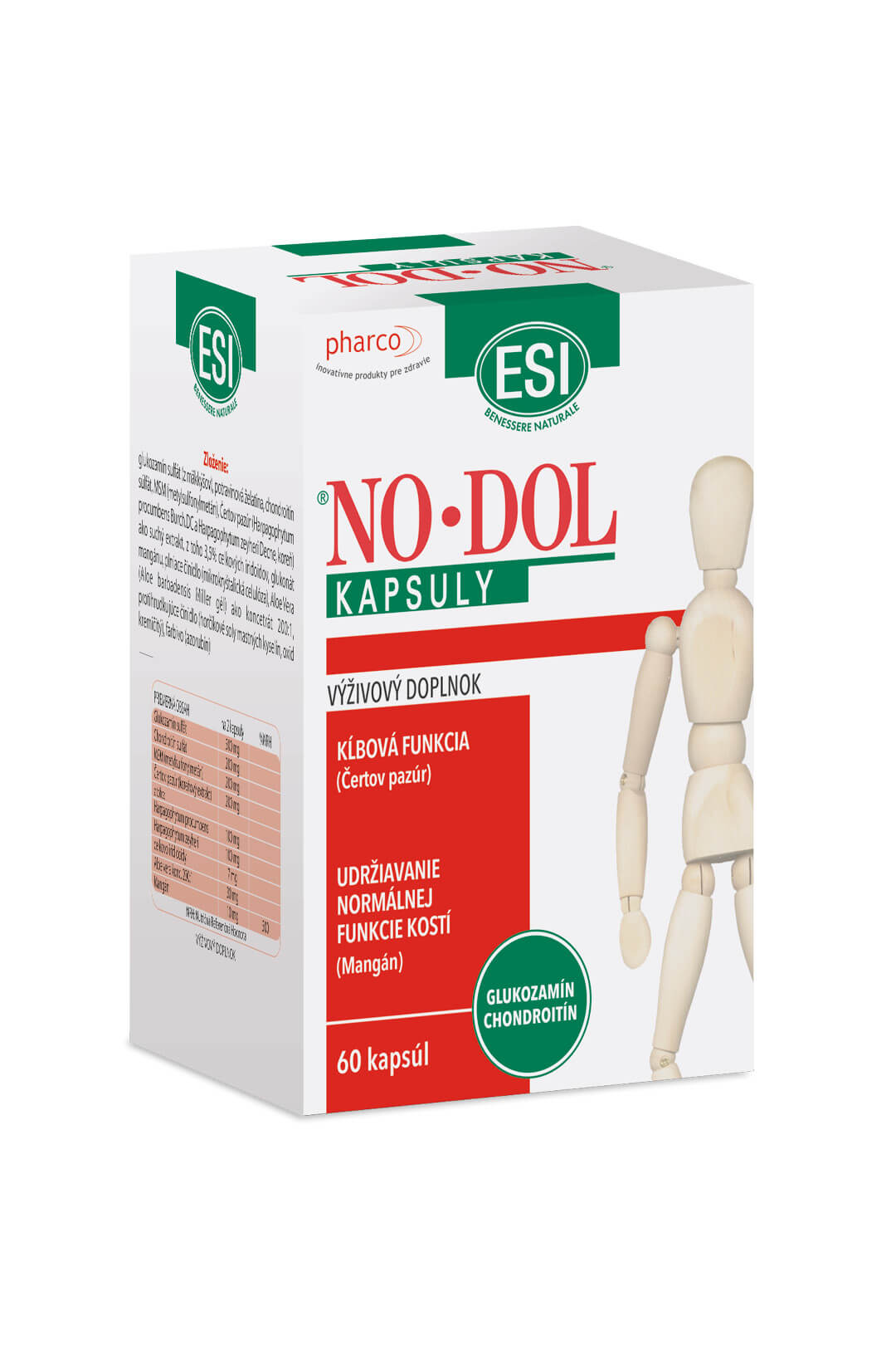 Esi No Dol Collagene TYP II 60 tabliet kúpite na Najlekaren.eu